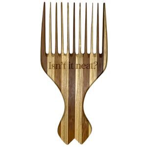 LitJoy Mermaid "Isn't It Neat?" Fork Comb - Bamboo Pick May 2025 To Bee Read Box
